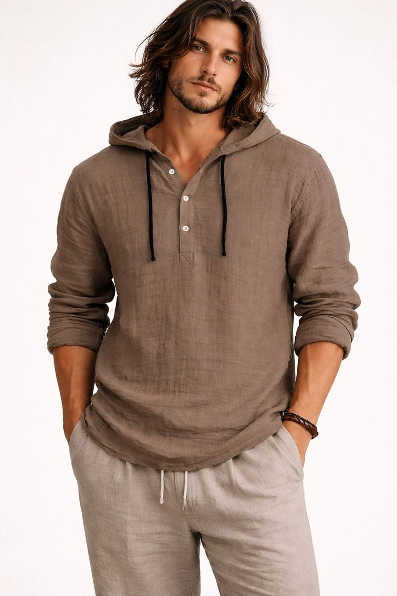 Recht gesneden herenoverhemd - Tarev