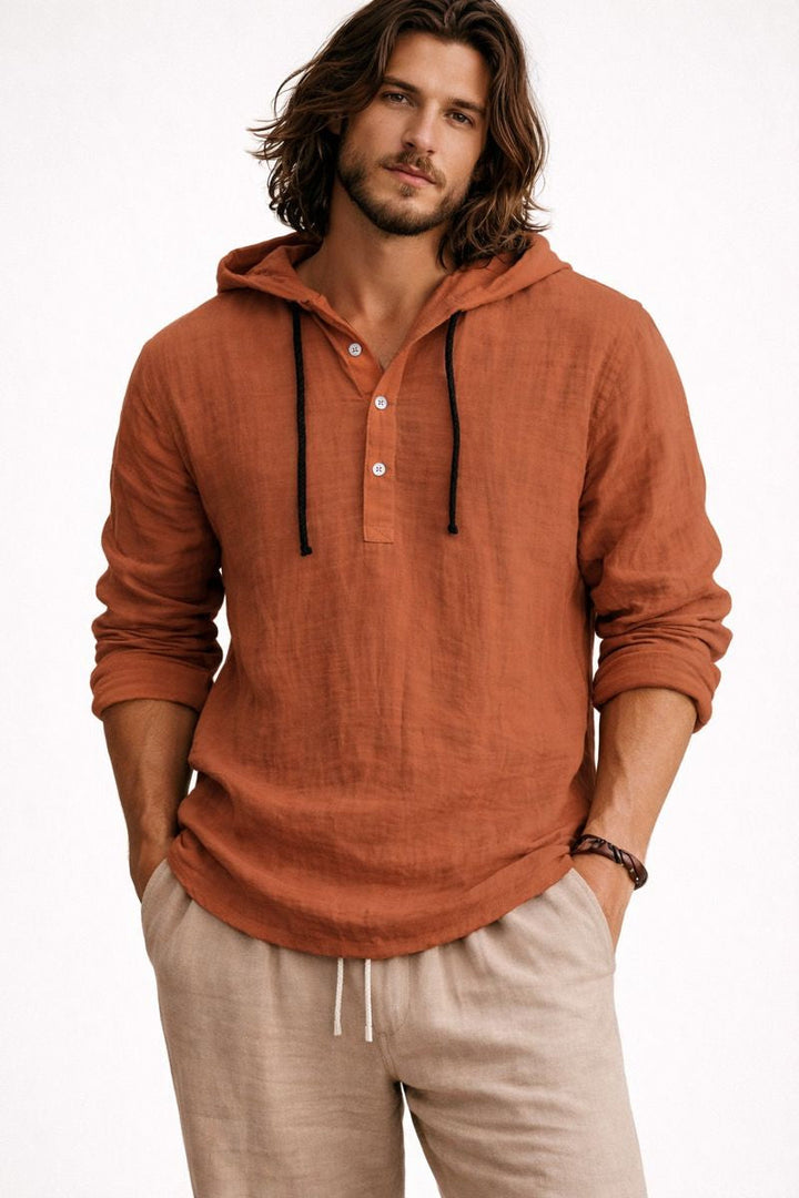 Recht gesneden herenoverhemd - Tarev