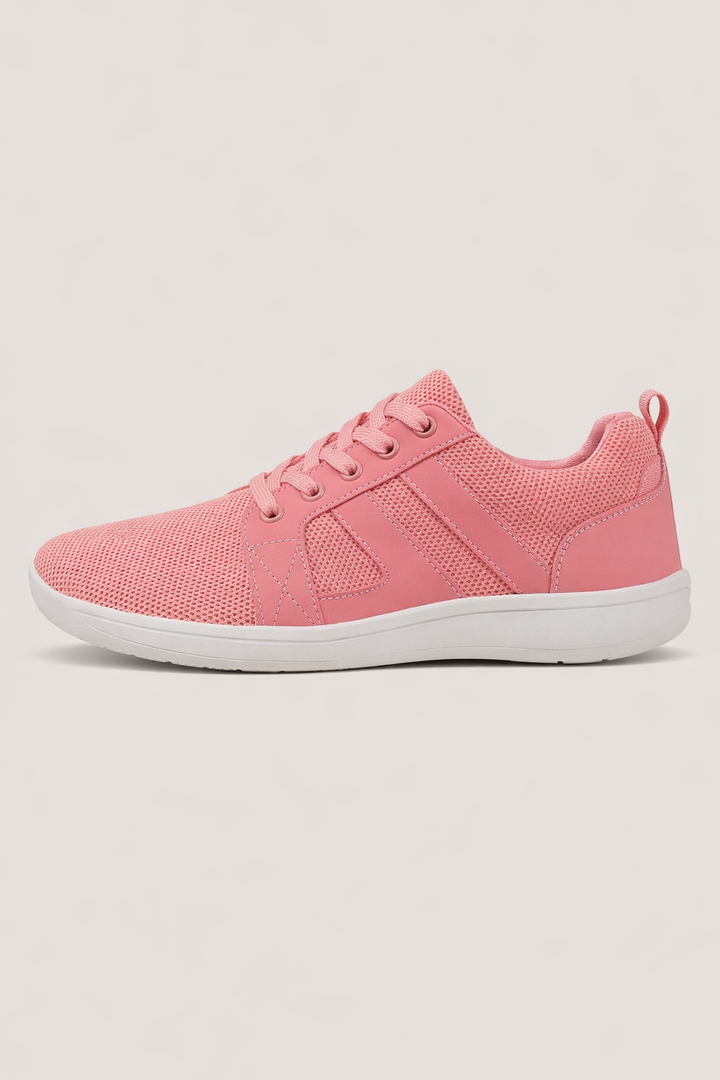 Dames tennisschoenen van ademend mesh met ergonomische zool - Merker