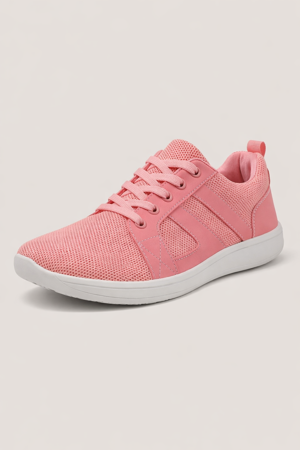 Dames tennisschoenen van ademend mesh met ergonomische zool - Merker