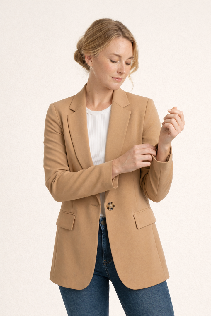 Klassieke blazer met knoopsluiting - Irmina