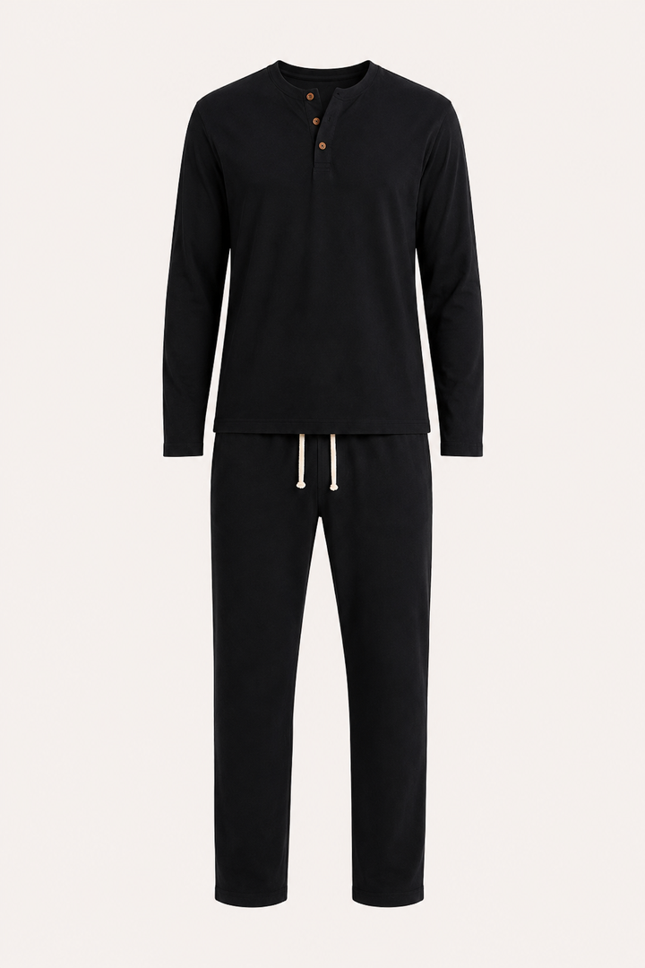 Herenset linnen casual elegante T-shirt broek zomer - Jörg