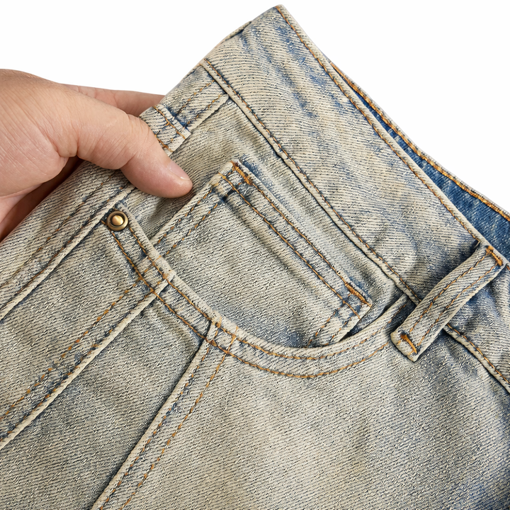 Patchwork jeans - Sverker