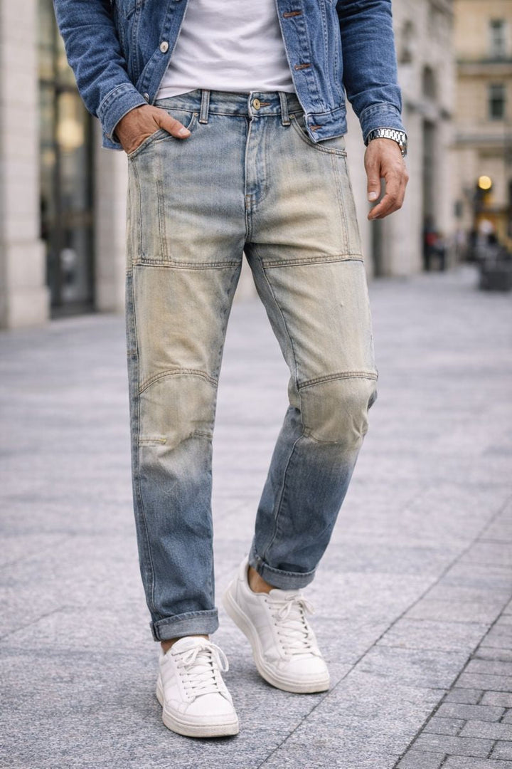 Patchwork jeans - Sverker