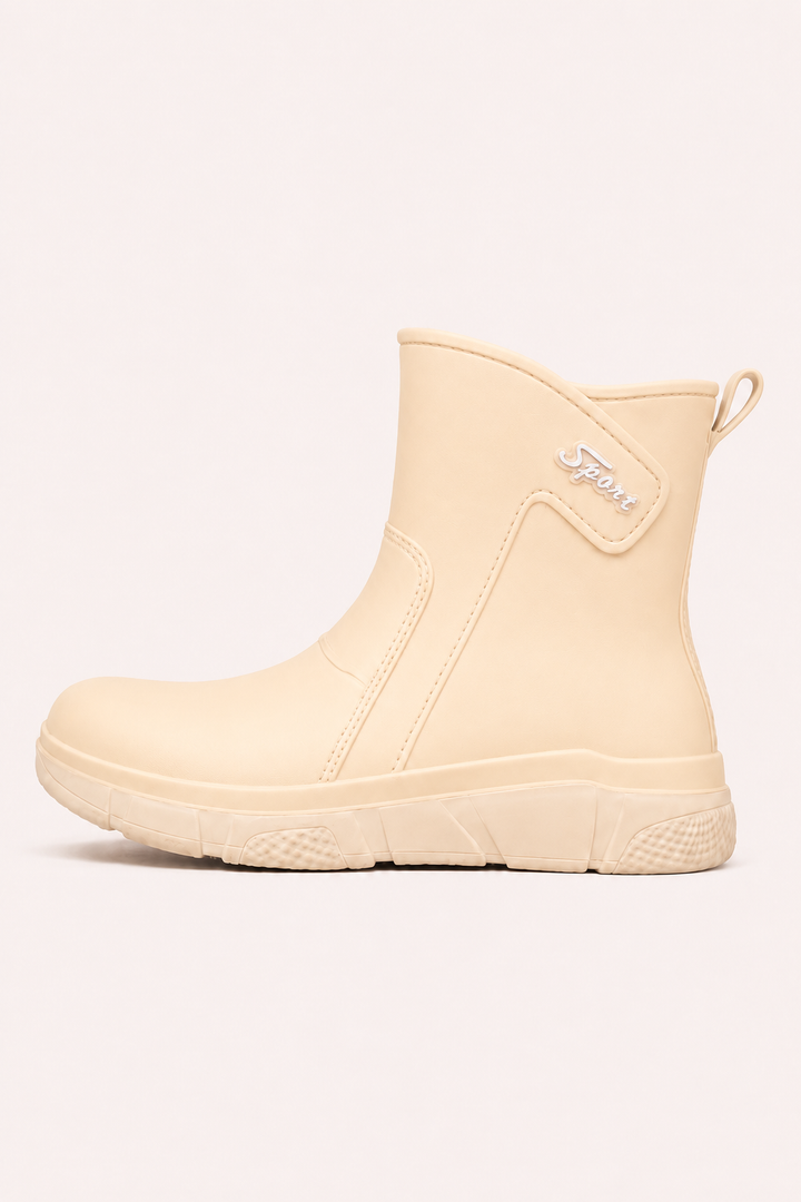 Comfortabele en lichte waterdichte enkellaarsjes voor dames voor in de regen - Helmira