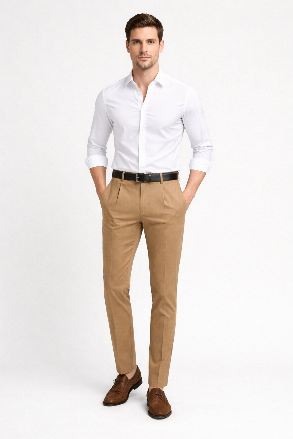 Heren Chino Dress Broek - James