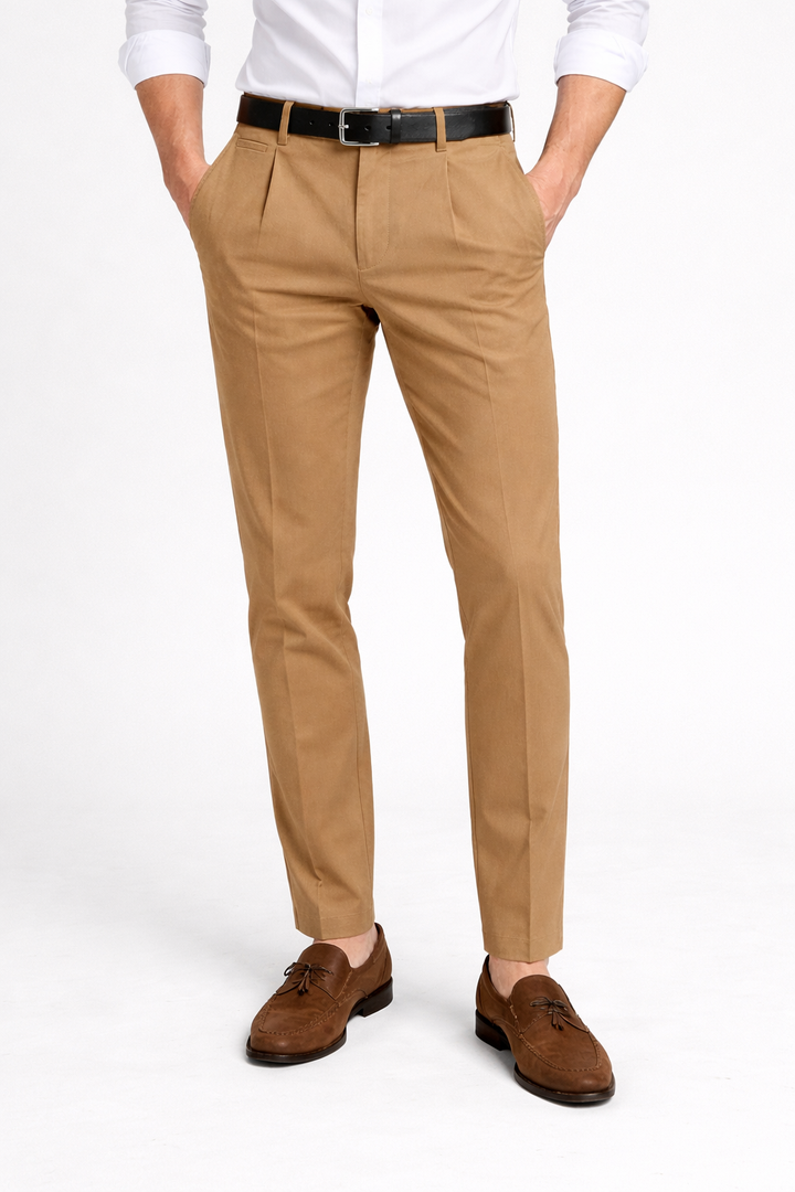 Heren Chino Dress Broek - James