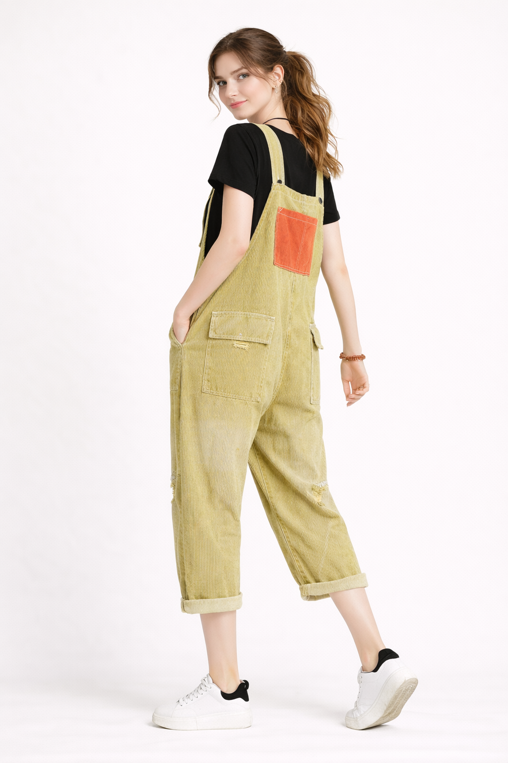 Harem denim overall - Berta
