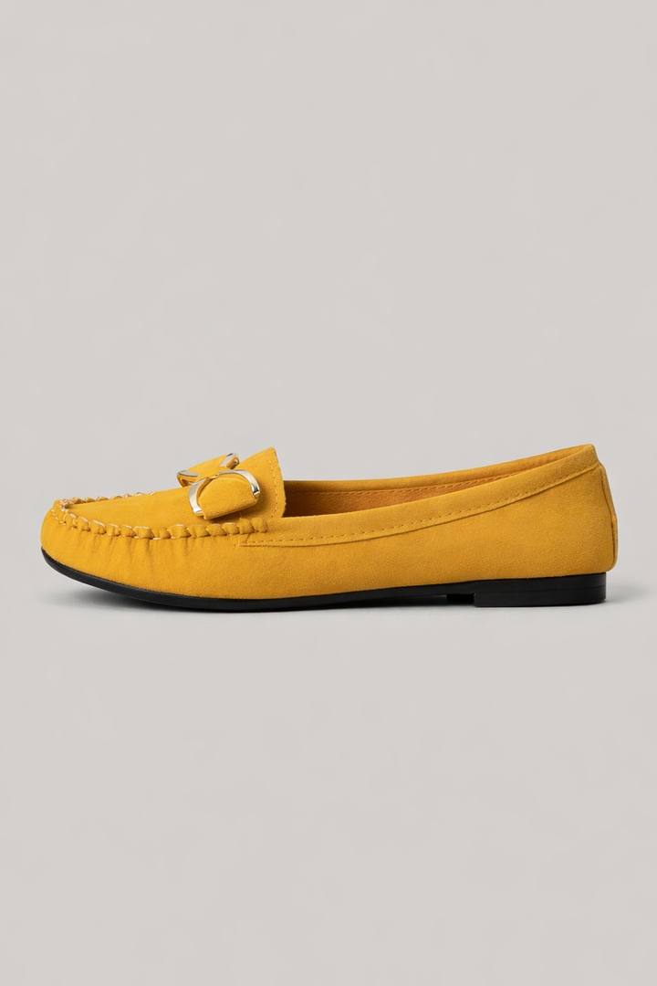 Damesschoenen met metallic strik - Beatrice