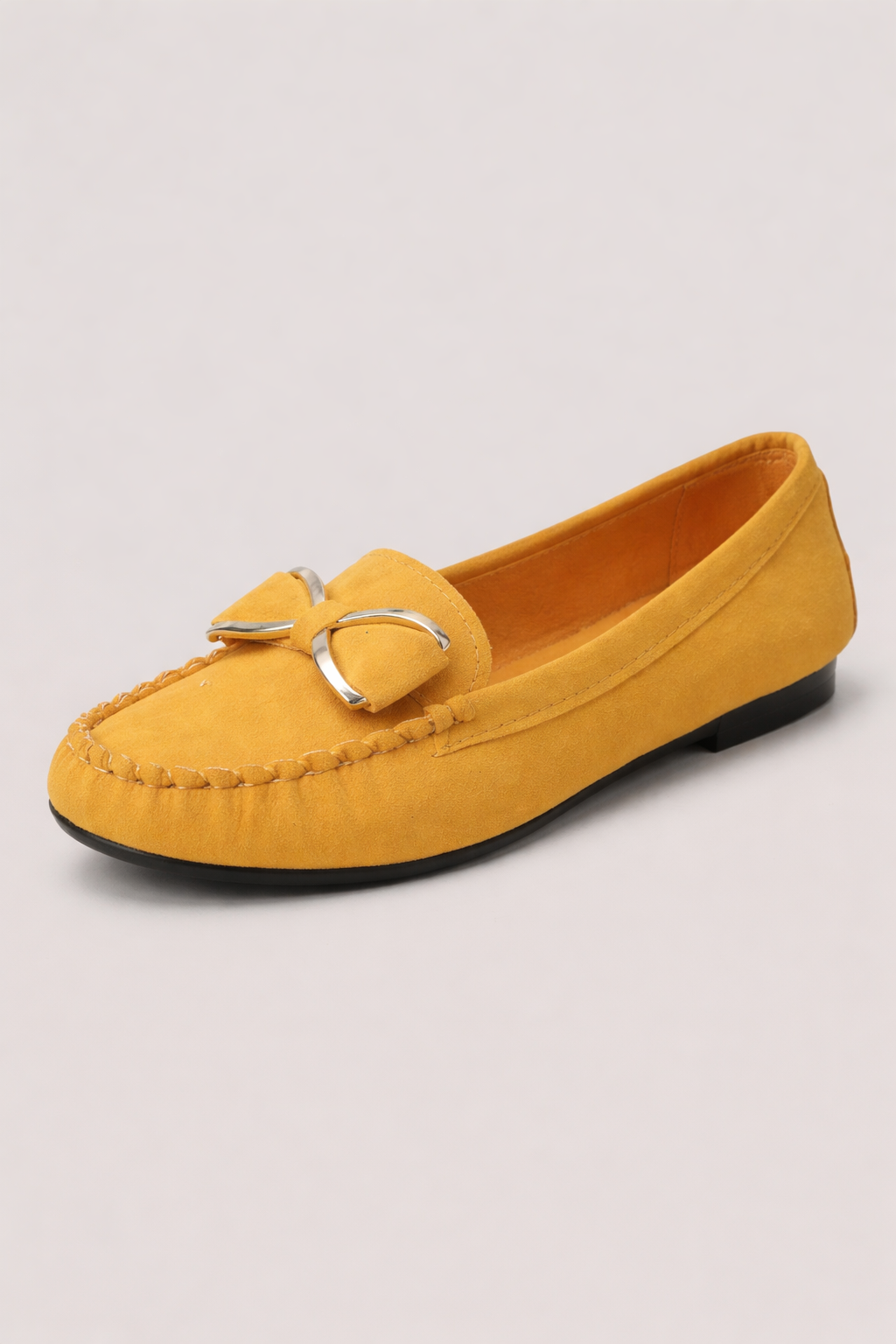 Damesschoenen met metallic strik - Beatrice