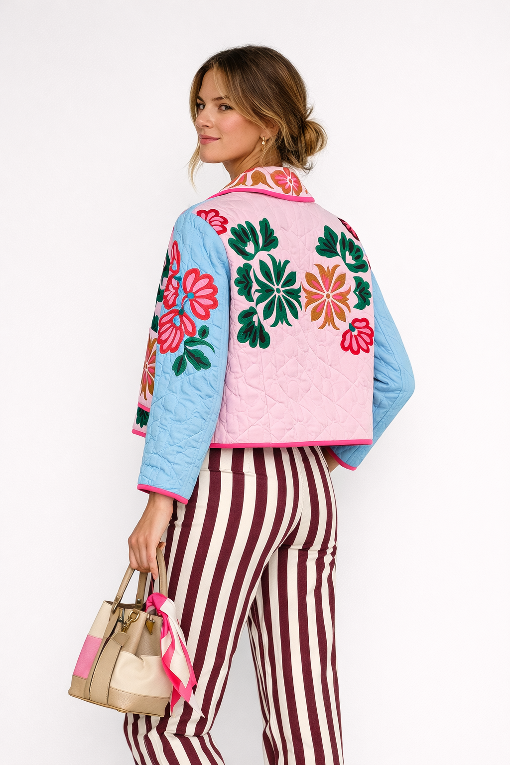 Jas met lenteprint voor dames - Madison