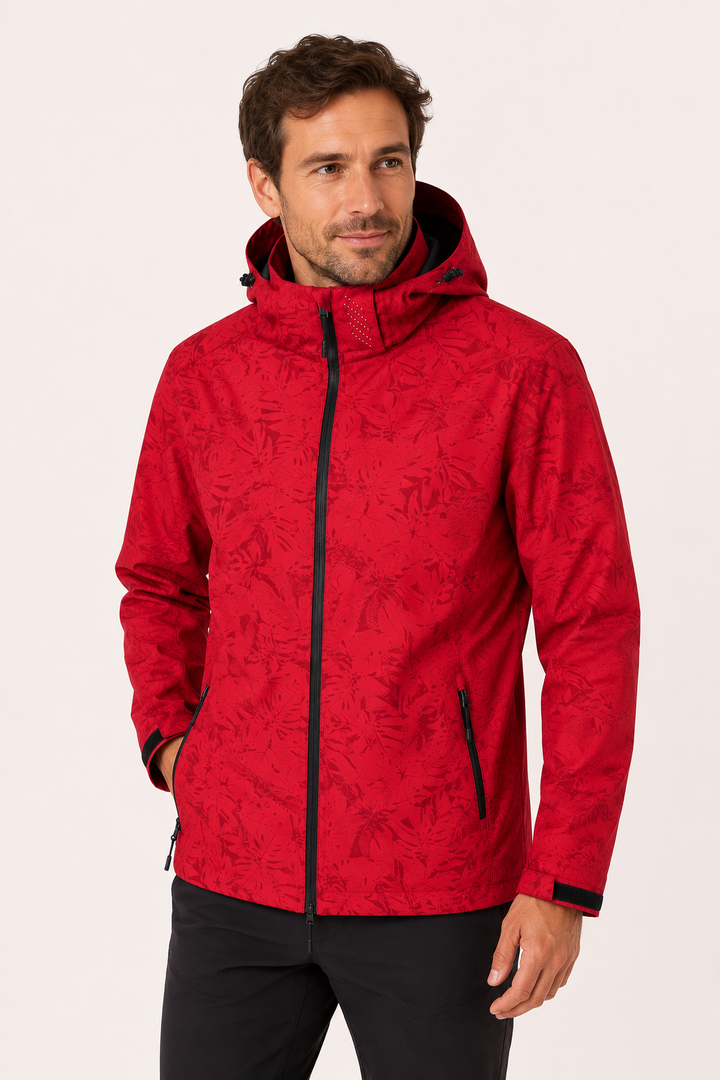 Lichtgewicht, winddichte unisex-jas met capuchon en ritssluiting - Fassher