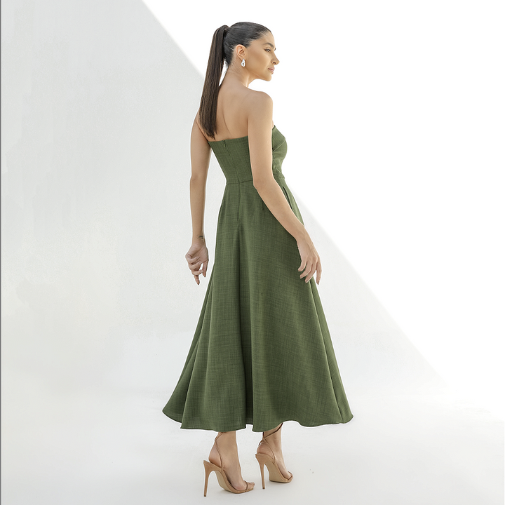 Ursula - Elegante strapless jurk