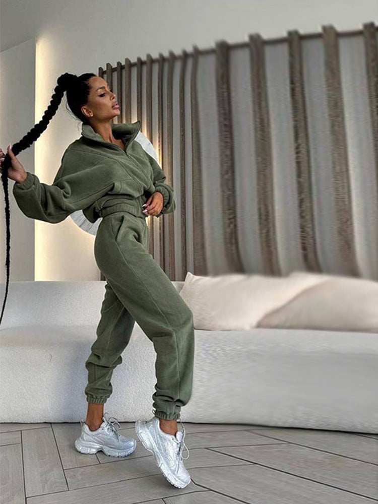 Casual dames sportoutfit met capuchon - Arlette