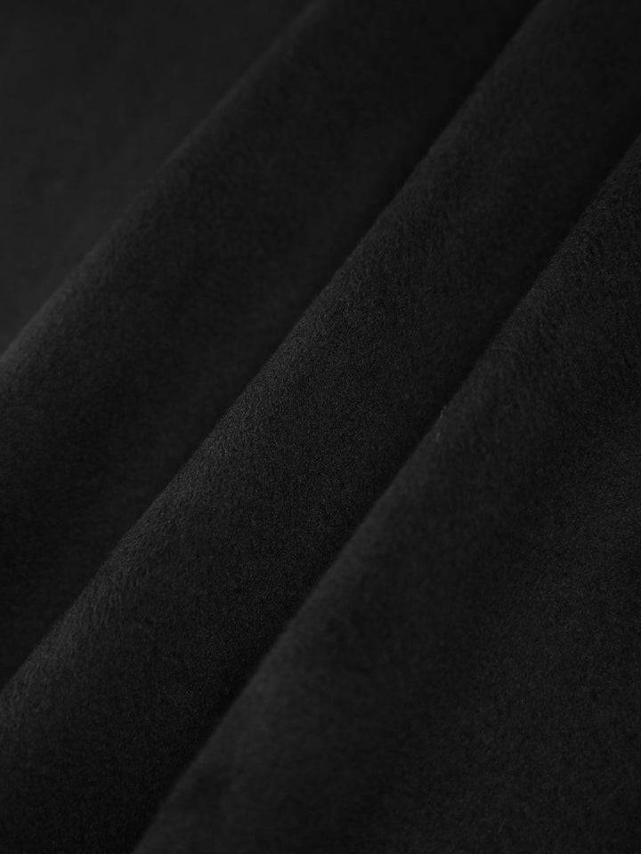 Damesjas met contrasterende biezen en stijlvolle sjaal - Alesha