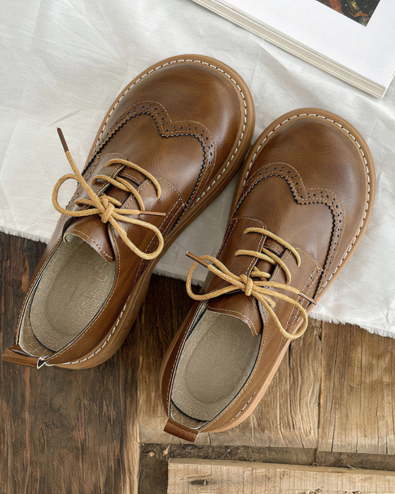 Orthopedische oxfordschoenen voor dames - Wit