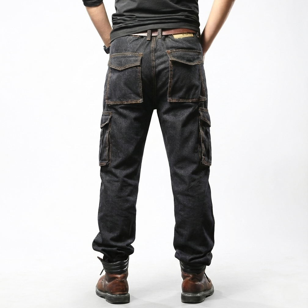 Baggy cargo herenbroek - Hakon