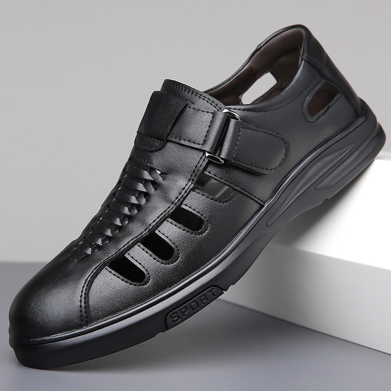 Herensandalen met klittenbandsluiting en geventileerd ontwerp - Bruno