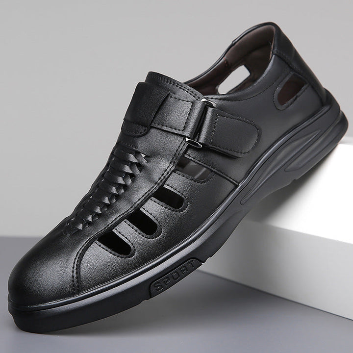 Herensandalen met klittenbandsluiting en geventileerd ontwerp - Bruno