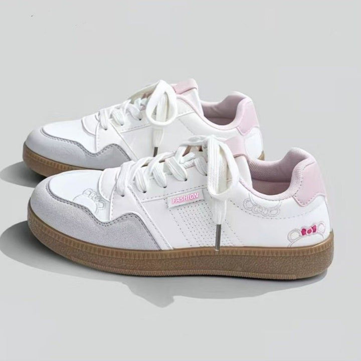 Casual tennisschoenen voor dames met geborduurd detail - Katherine
