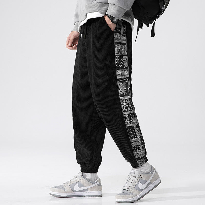 Herenjoggers met print - Enrik