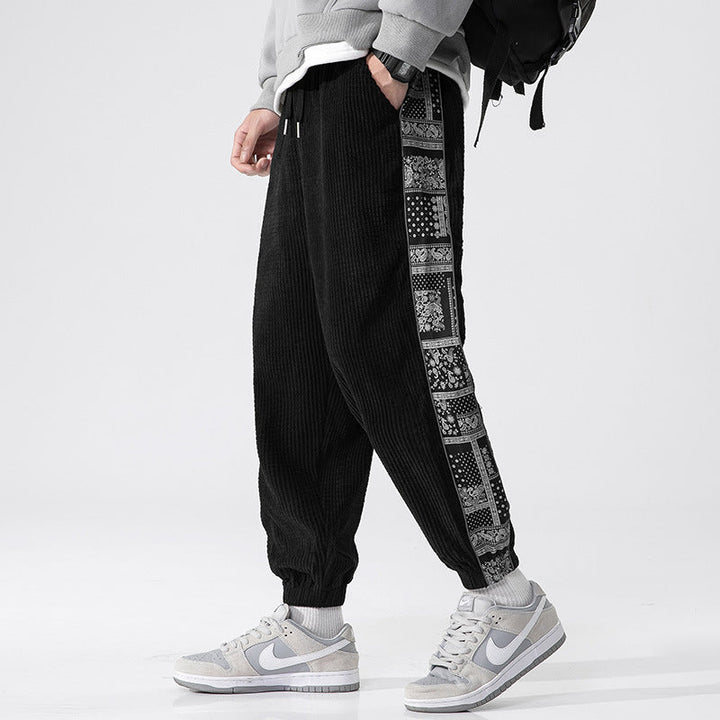 Herenjoggers met print - Enrik