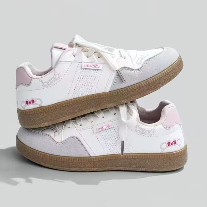 Casual tennisschoenen voor dames met geborduurd detail - Katherine