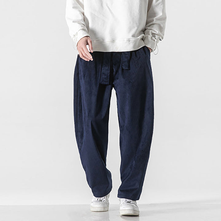 Man corduroy broek baggy - Fabrizio