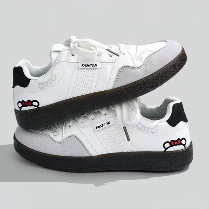 Casual tennisschoenen voor dames met geborduurd detail - Katherine