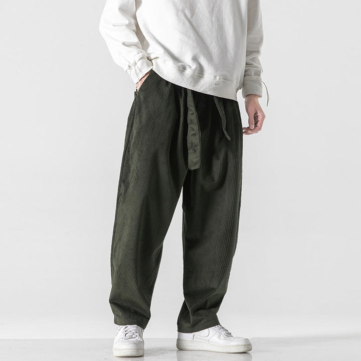 Man corduroy broek baggy - Fabrizio
