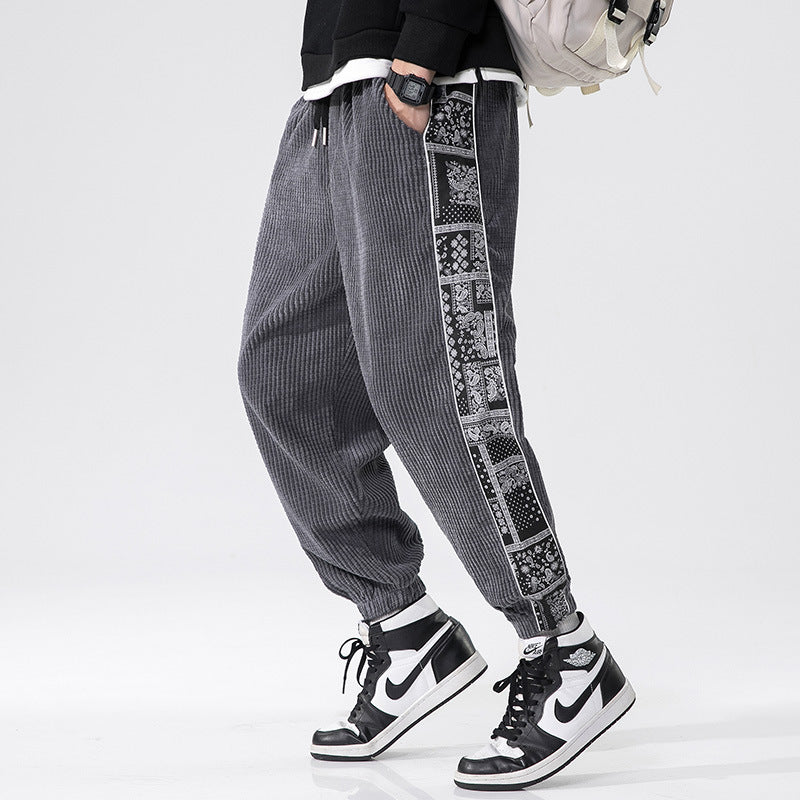 Herenjoggers met print - Enrik