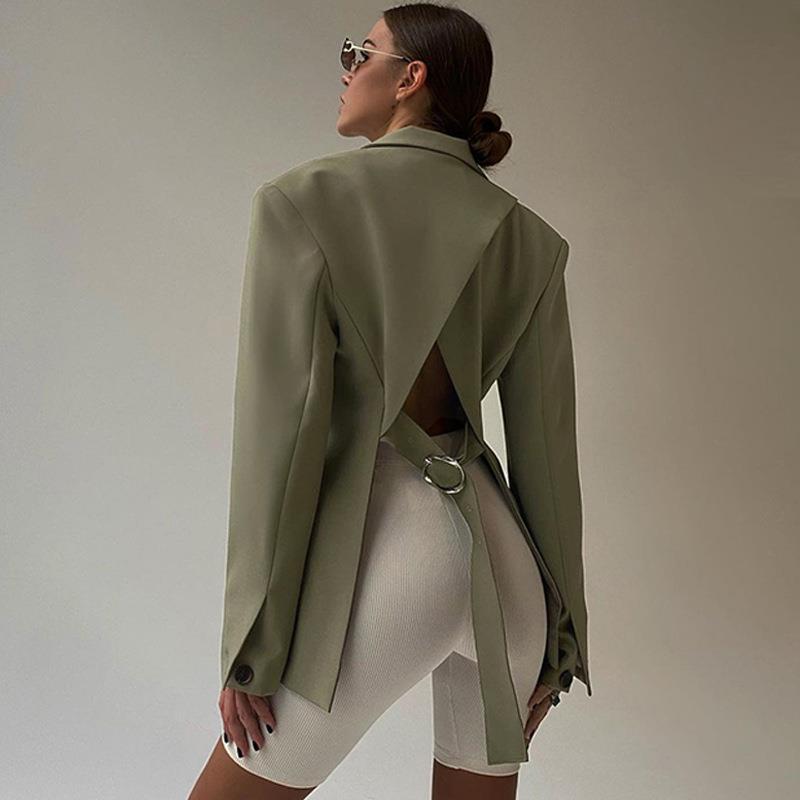 Blazer zonder rugpand voor dames - Carlotta