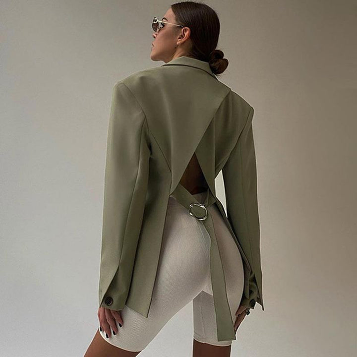 Blazer zonder rugpand voor dames - Carlotta