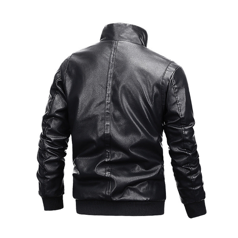 Leren herenjack met binnenvoering - Rethan