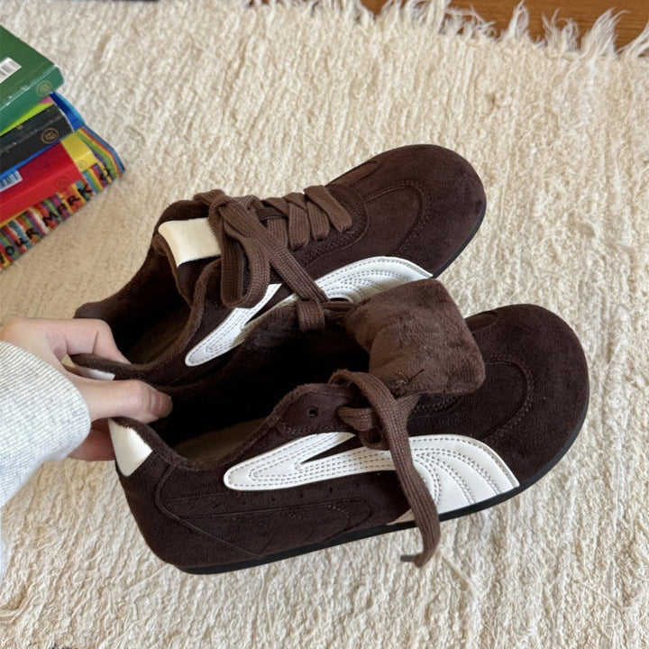 Retro-geïnspireerde urban damesschoenen met laag profiel - Ivy
