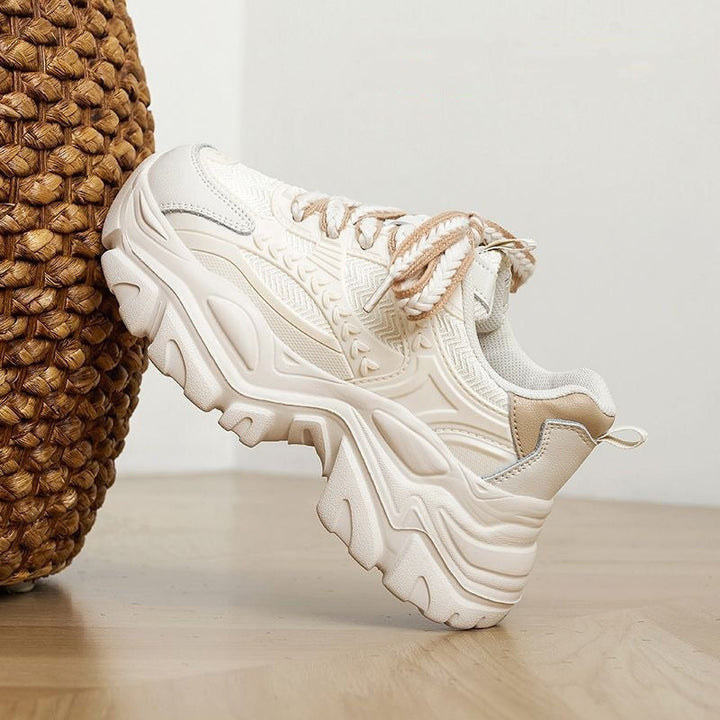 Casual tennisschoenen voor dames met stevig plateau - Gaia