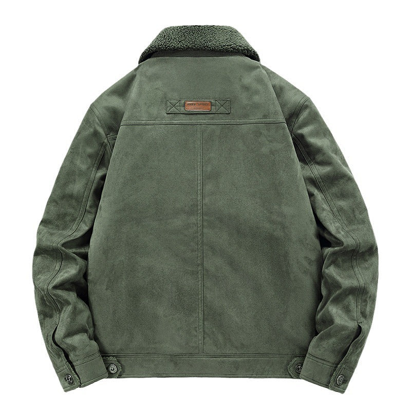 Truckerjack voor heren met sherpa voering - Tavian