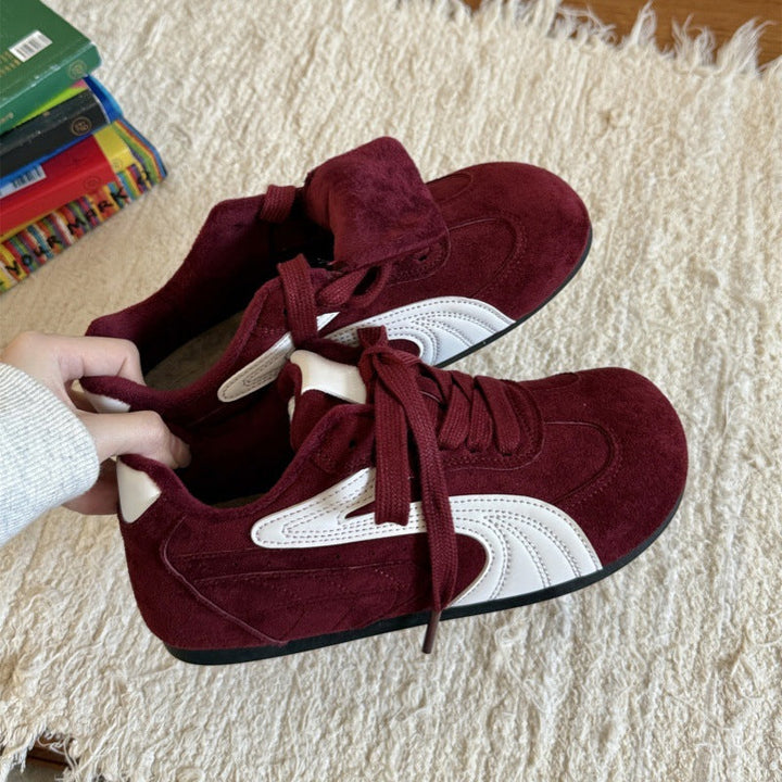 Retro-geïnspireerde urban damesschoenen met laag profiel - Ivy