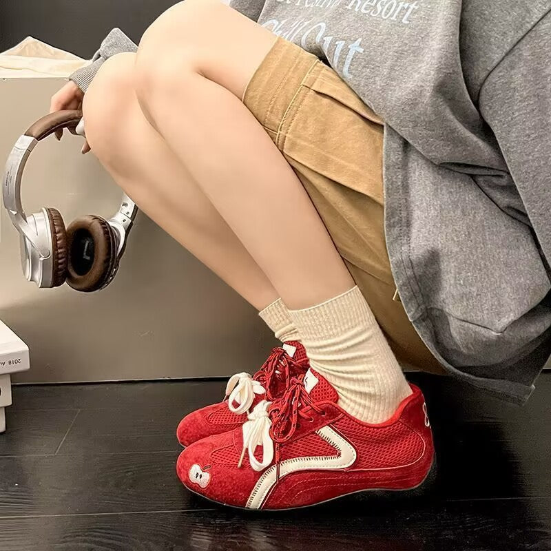 Dames vintage sneakers met flexibele zool - Fiorella
