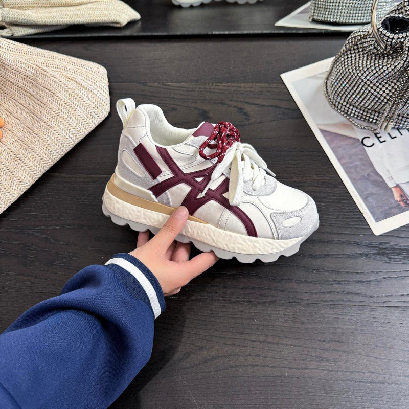 Sportschoenen voor dames met suède details - Jera