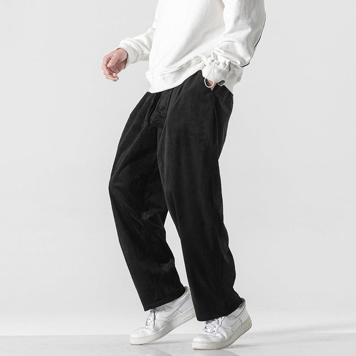 Man corduroy broek baggy - Fabrizio