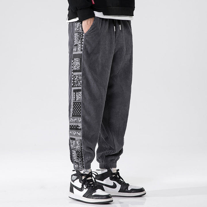 Herenjoggers met print - Enrik