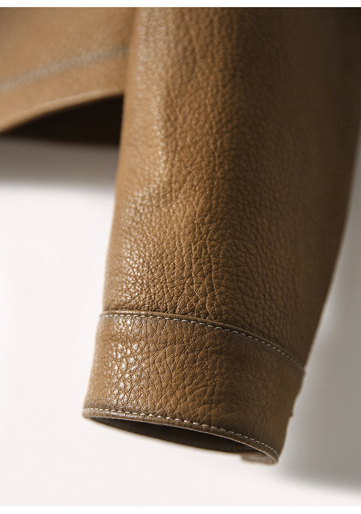 Elegant leren jack - Silvana