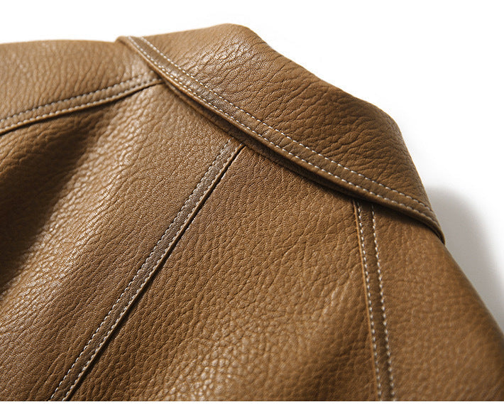 Elegant leren jack - Silvana