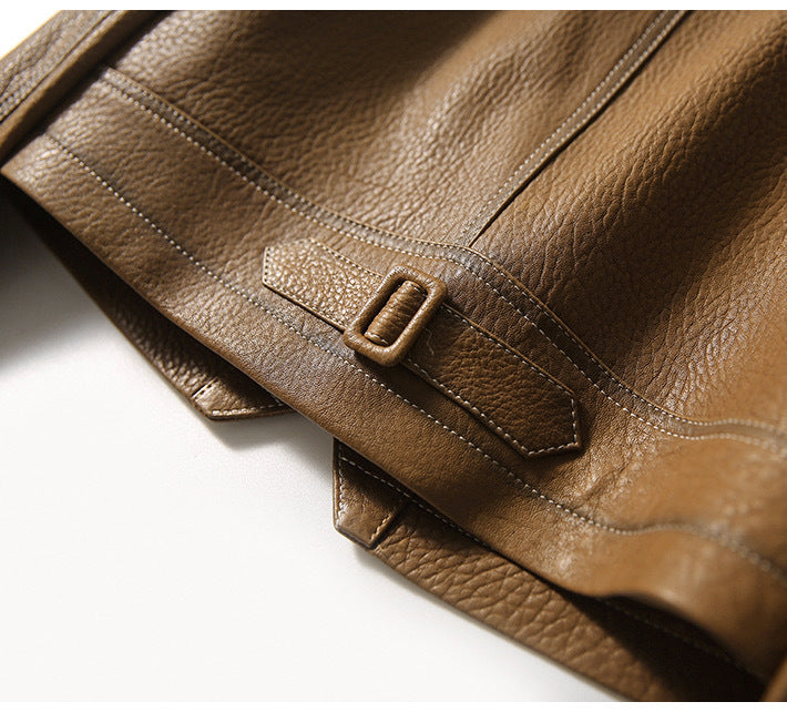 Elegant leren jack - Silvana