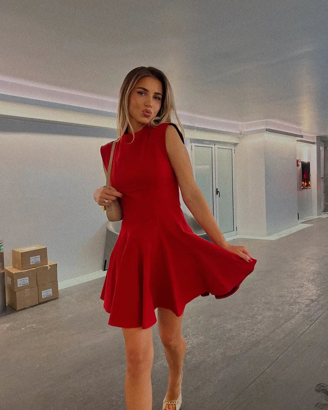 Kaya - Elegante mini jurk