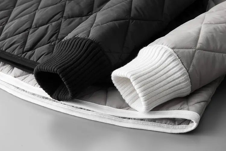 Gewatteerd heren sweatshirt met rits - Adam