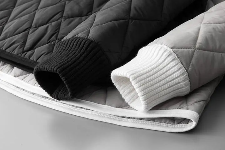 Gewatteerd heren sweatshirt met rits - Adam