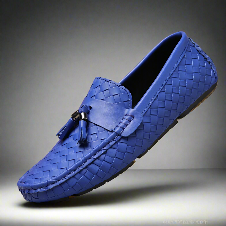 Leren schoenen met kwastjes - Davin