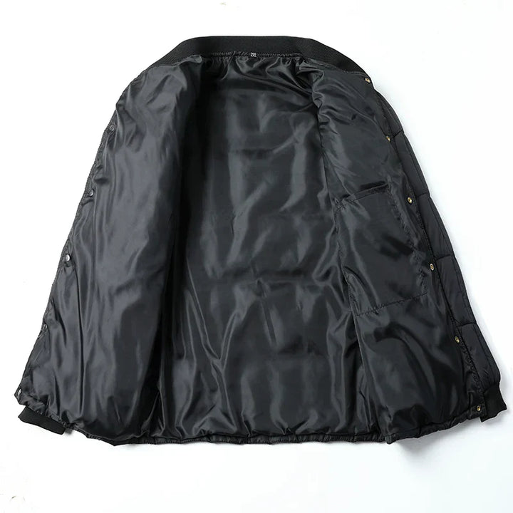 Gewatteerd lichtgewicht herenjack in beige - Noud